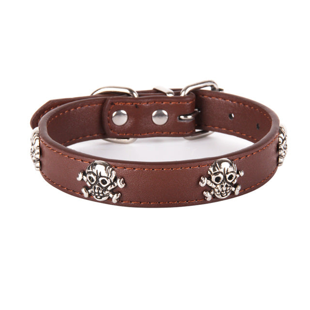 Leather Dog Accessories Dog Collar Cat Strap  Pet Supplies