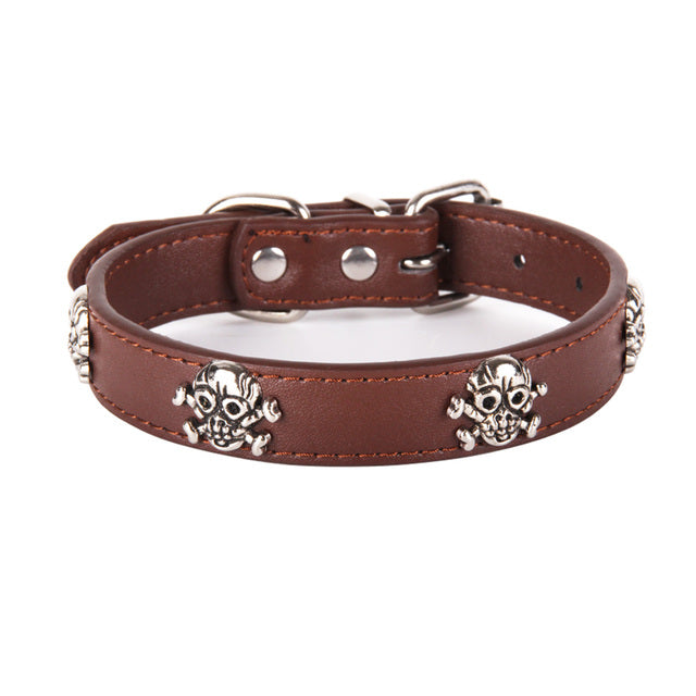 Leather Dog Accessories Dog Collar Cat Strap Pet Supplies