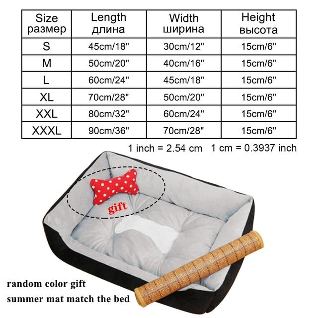 Pet Bed Sofa Mats Bench Lounger - Dog Bed Supplies