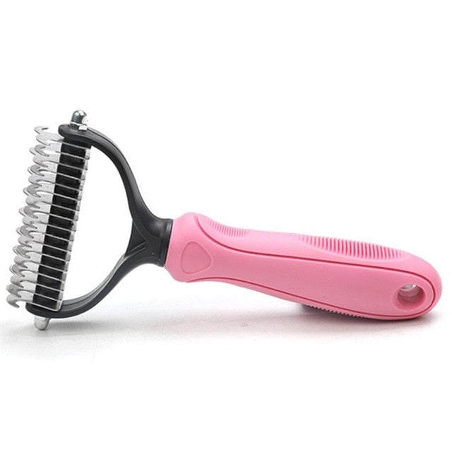 Hair Removal Comb for Dogs Cat Fur Trimming brush Pet Grooming