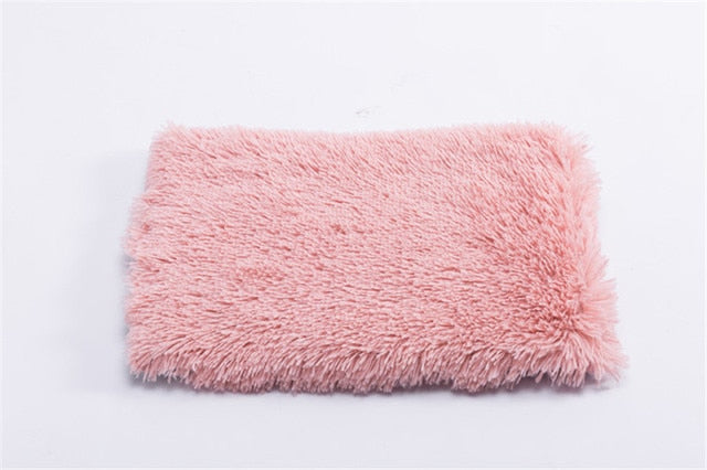 Winter Dog Bed Mat Soft Fleece Pet Cushion