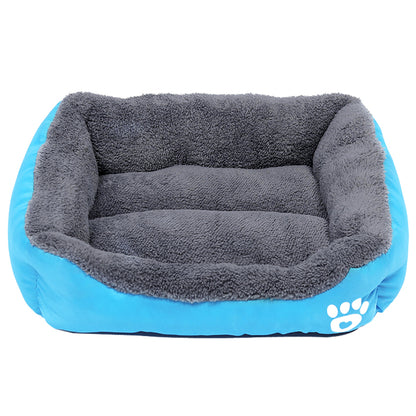 Dog Bed Small Dog House Warm Fleece