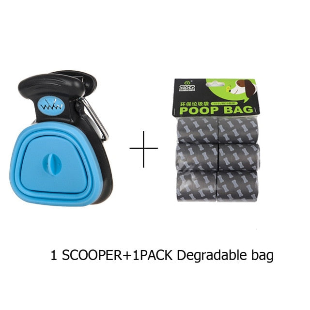 Dog Pet Travel Foldable Pooper Scooper bags Poop