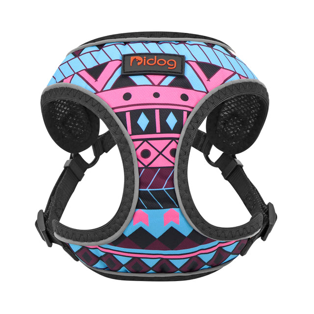 Nylon Reflective Dog Harness Vest Printed