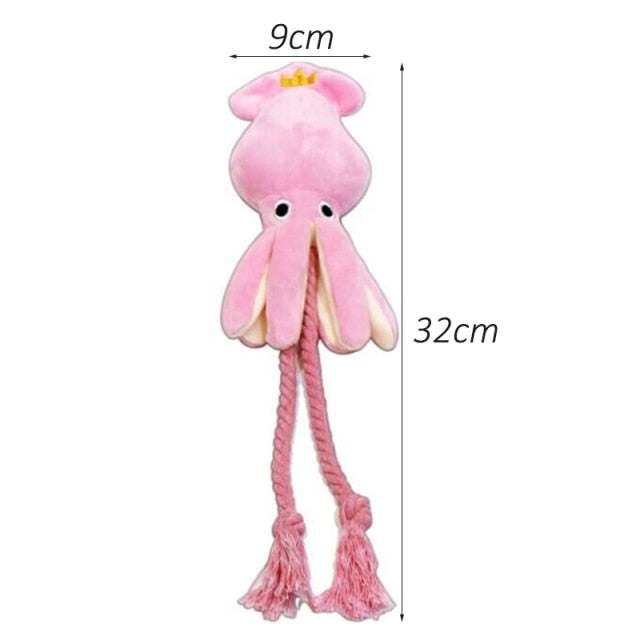 Cute Octopus Chick Toy Squeaker