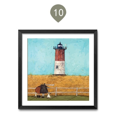 Love Dogs Canvas Wall Art Paintings