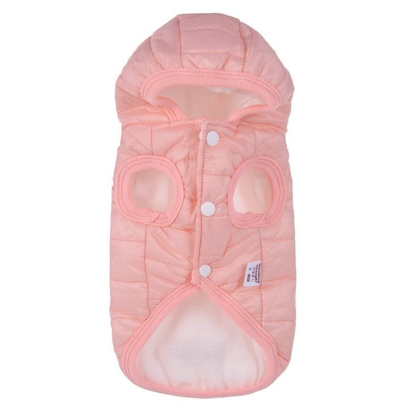 Winter Down Jacket Dog Coat Outfit