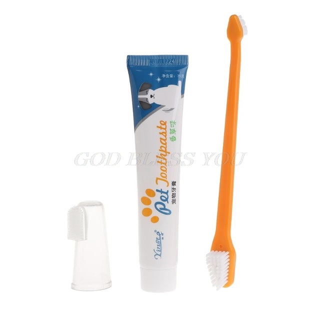 Teeth Hygiene Oral Care Kit For Dog Pet Grooming