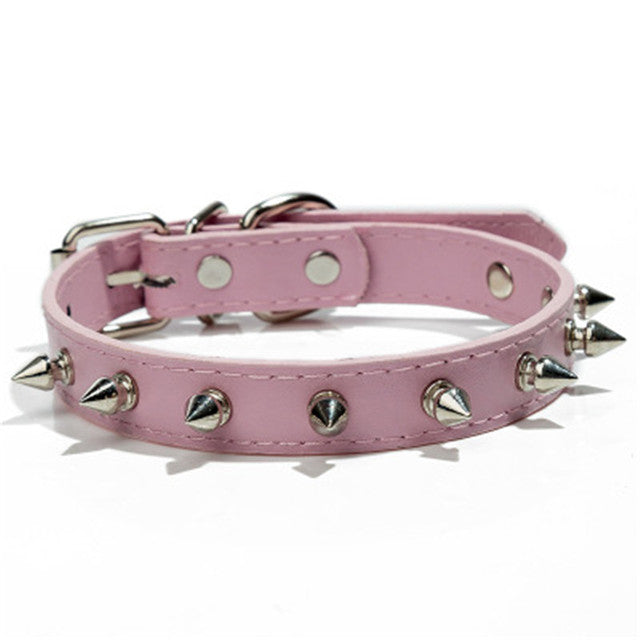 Studded Leather Dog Collars