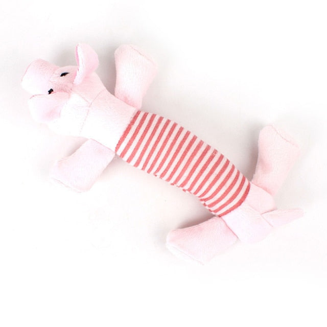 Stuffed Dog Squeaker Squeaky Plush Toy