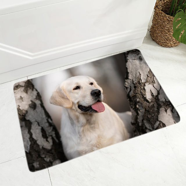 Cute Labrador Floor Door Mat Decor