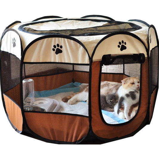 Portable Folding Kennels Fences Tent Houses For Dogs