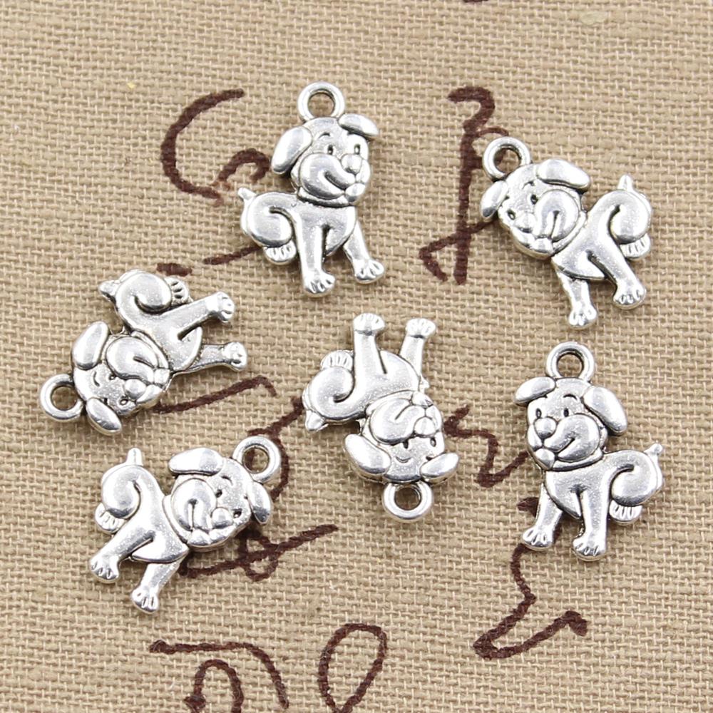 Charms Double Sided Lovely Dog