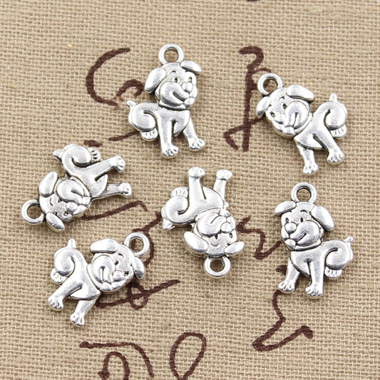 Charms Double Sided Lovely Dog