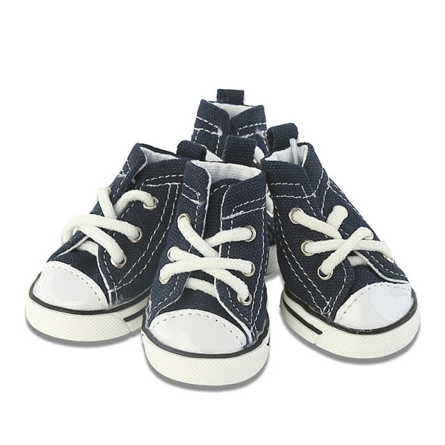 Dog Shoes Denim Canvas Sneaker