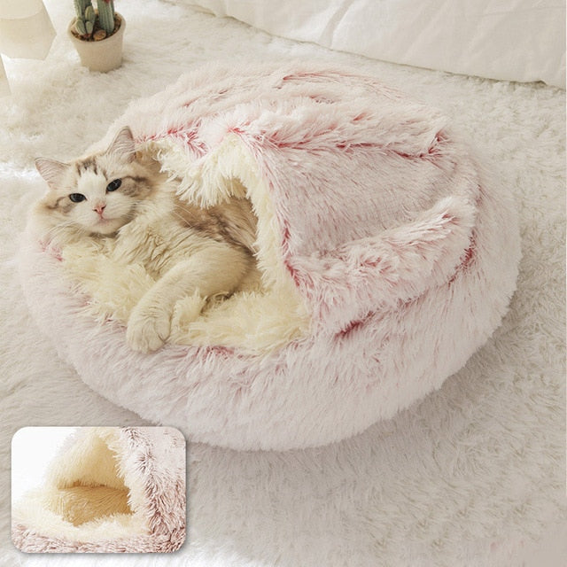 Round Dog For Small Dogs Nest 2 In 1 Cushion