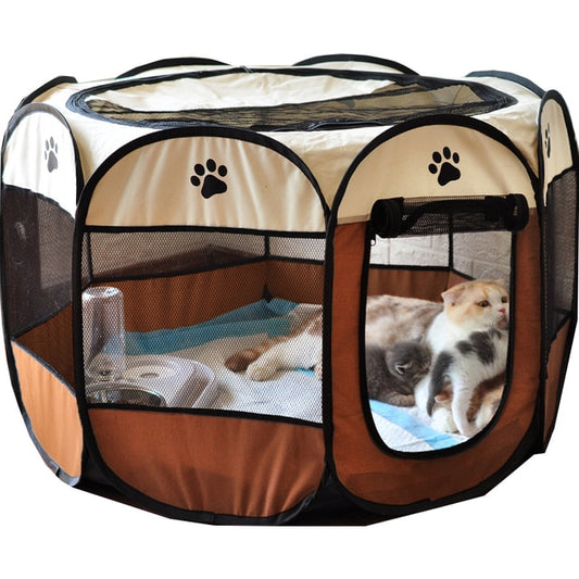 Dog Tent Portable House Breathable Outdoor Kennels