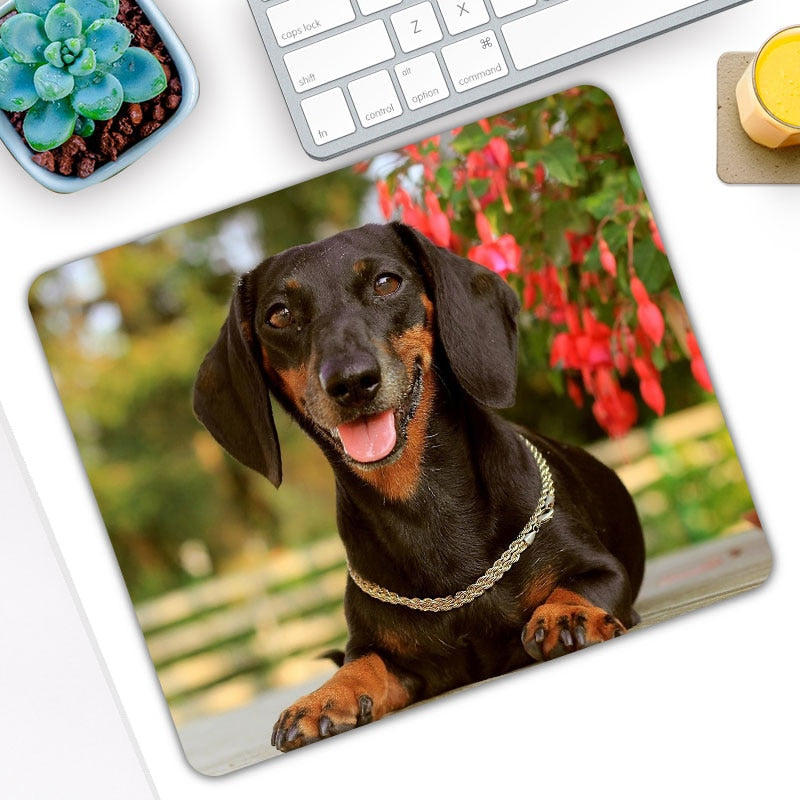Dog Dachshund Laptop Mouse Pad Mice Mat Decorate