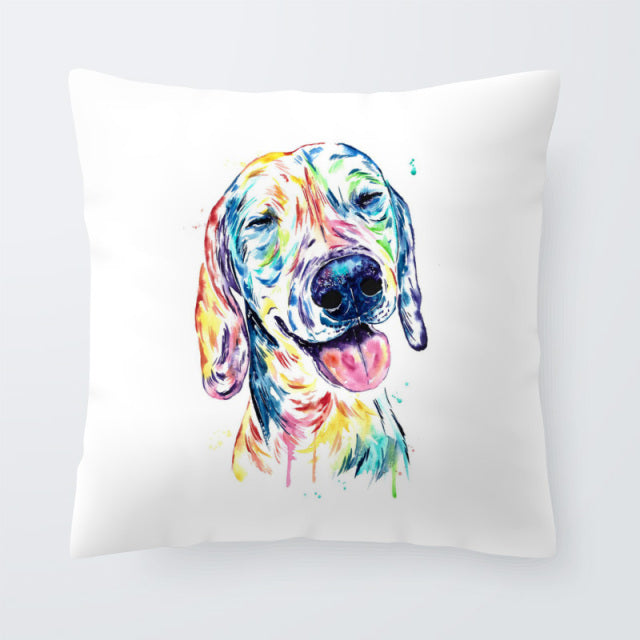 Cool Colorful Pillowcase Bernese Dog German