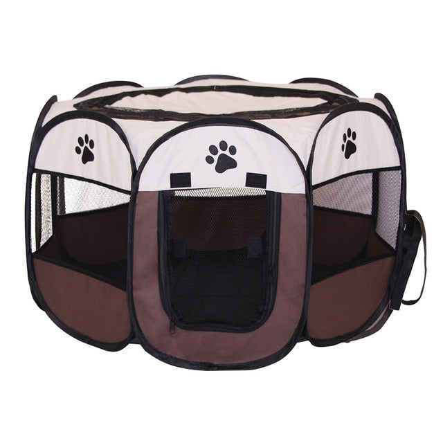 Portable Folding Pet Carrier Tent Playpen