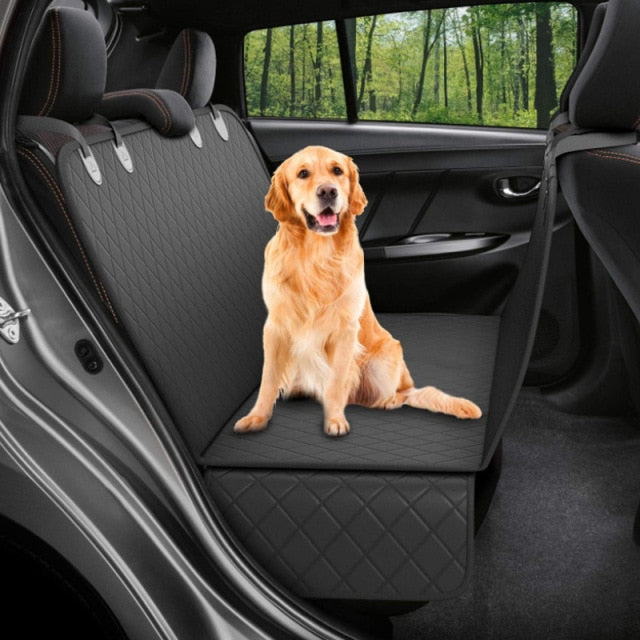 Dog Car Back Seat Cover Mat Carrier