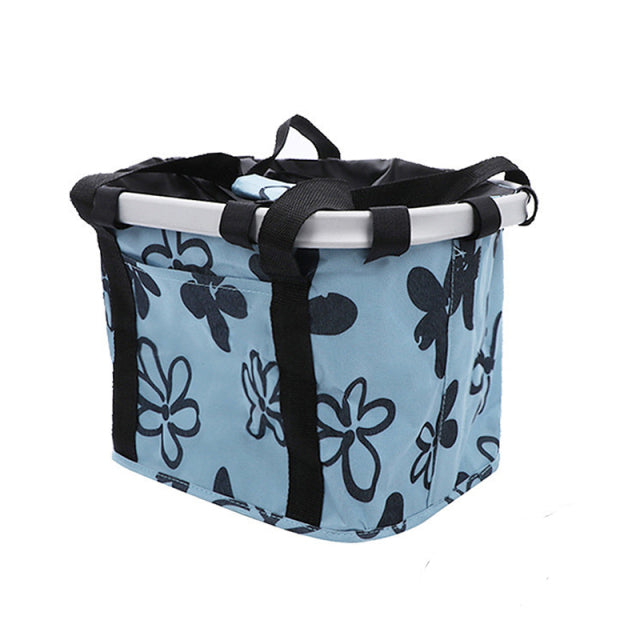Cloth Bicycle Carrier Basket Cat Travel Bike Carrier Basket For Small Dog Foldable Bike Bag