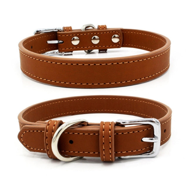 Affordable Comfort PU Leather Collar