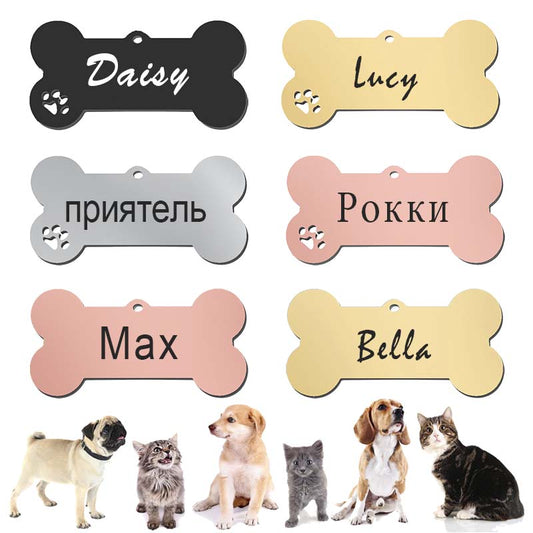 Pet Collar Personalized ID Tag Accessories