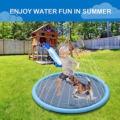 Summer Dog Toy Splash Sprinkler Pad
