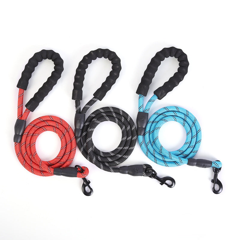 Dog Lead Reflective Rope Durable Traction