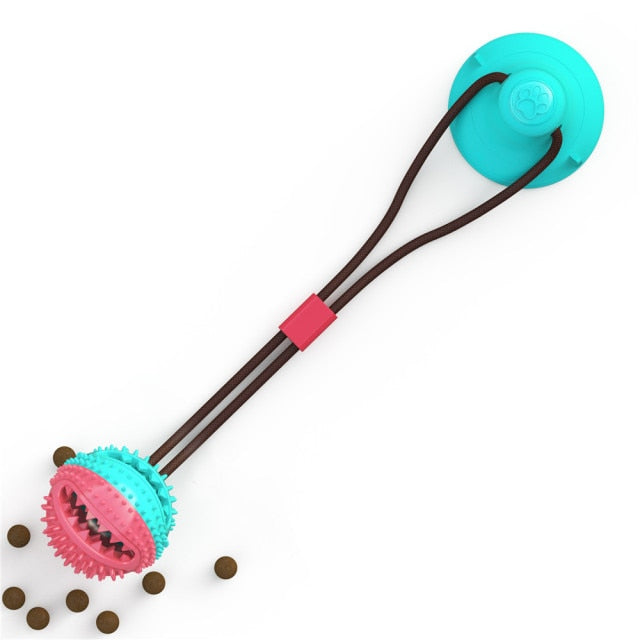 Rubber Puppy Chew Toy Suction Cup