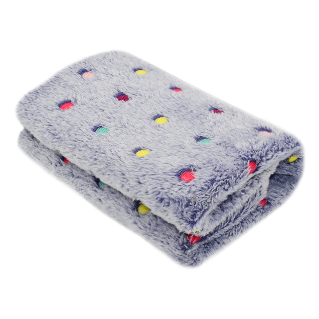 Dog Bed Soft Fleece Cushion Blanket