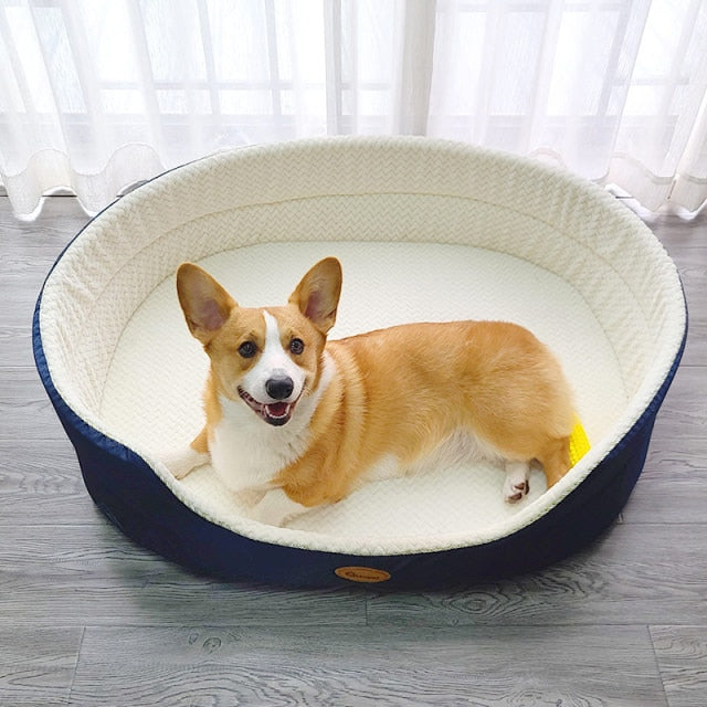 Double Sided Dog Bed House Sofa Kennel - Dog Bed Supplies