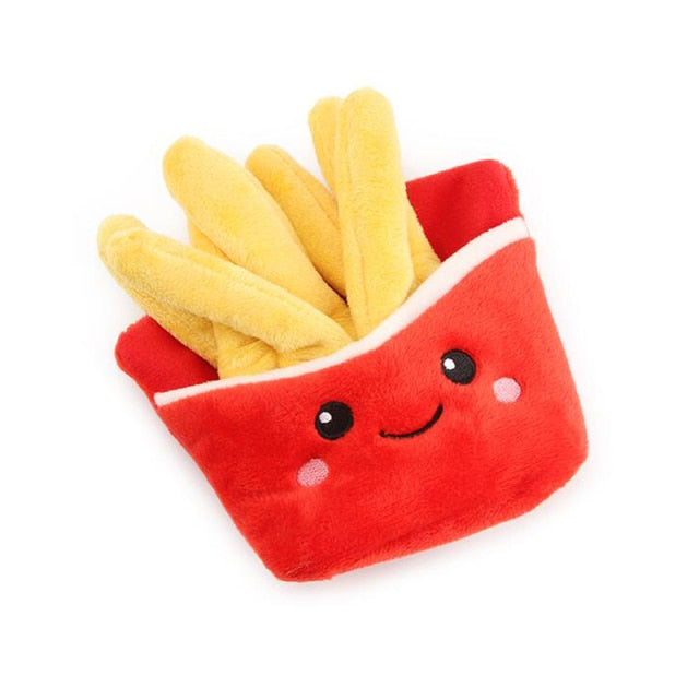 Pet Plush Toys Chew Squeaky Cup Shape