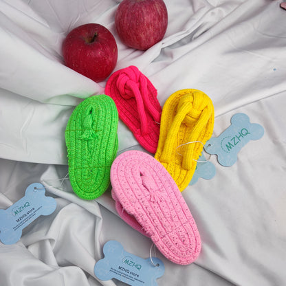 Cotton Rope Fidget Toy Slippers
