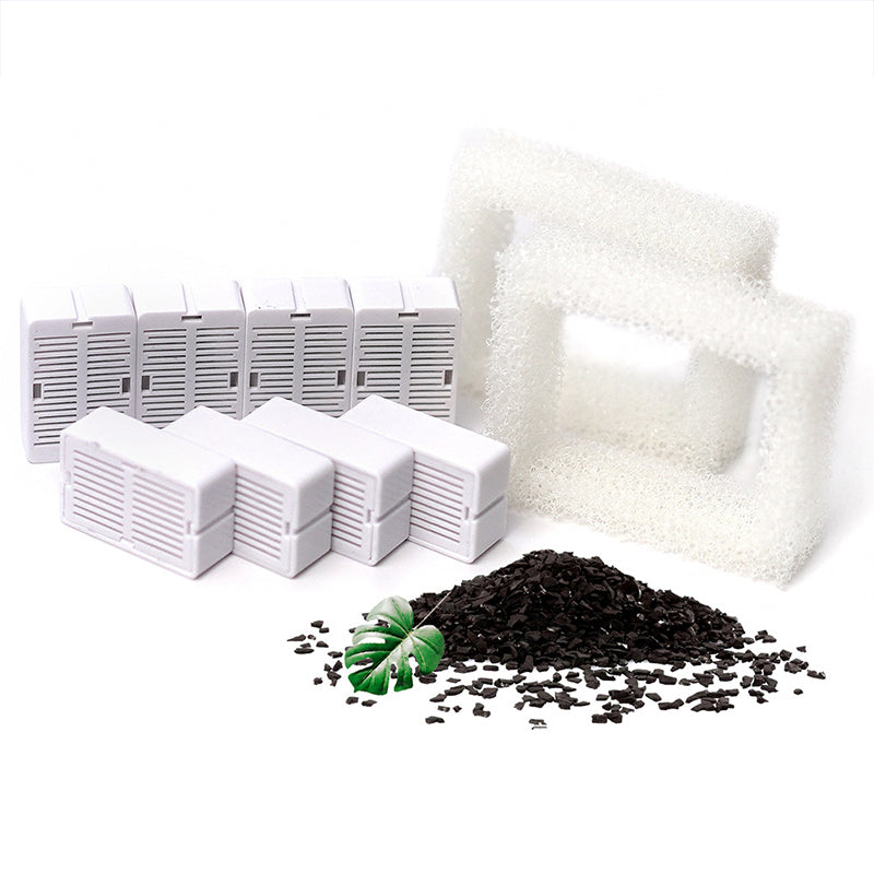 Carbon Filter Dispenser Dog Feeder Water Fountain