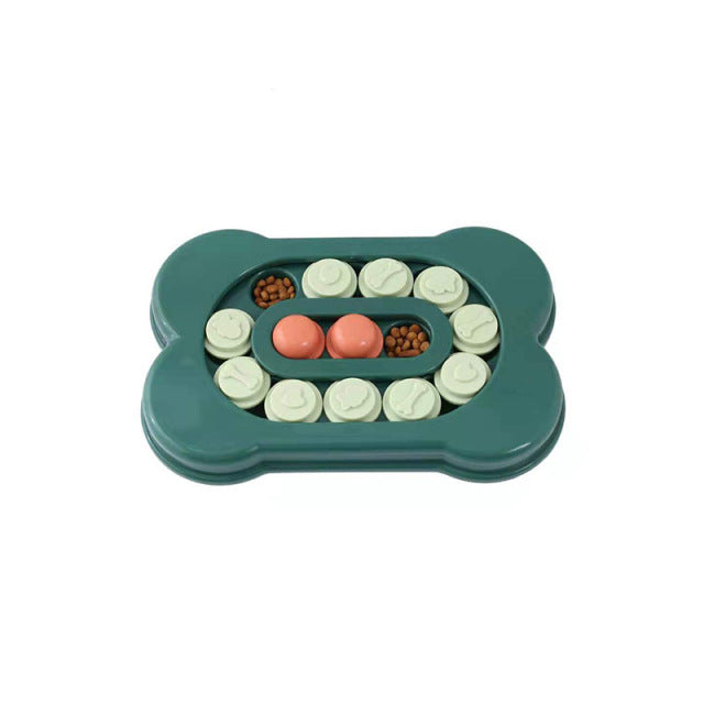 Slow Dog Bowl Fun Interactive Dogs Feeder Puzzle