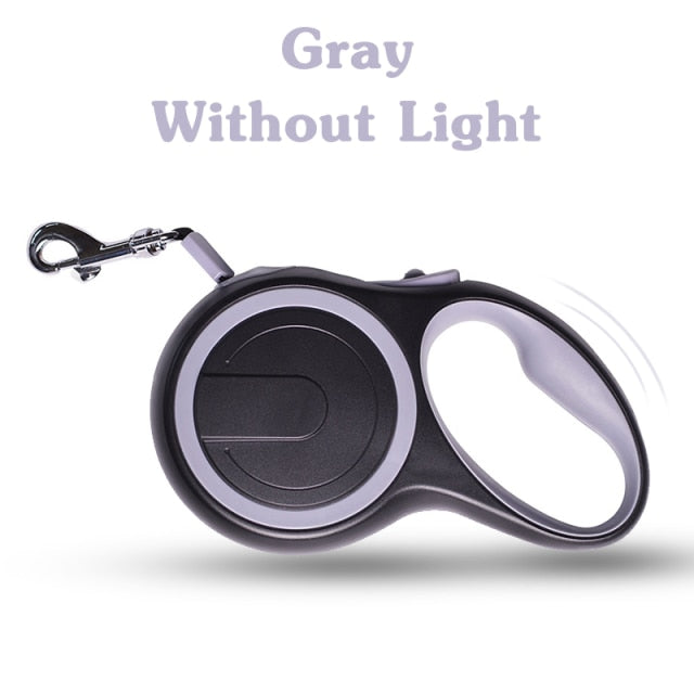Dog Leash Light Retractable Pet Leads