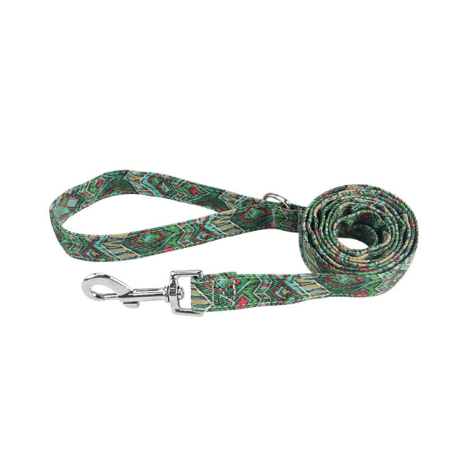 Dog Leash Fashion Flower Lead Rope