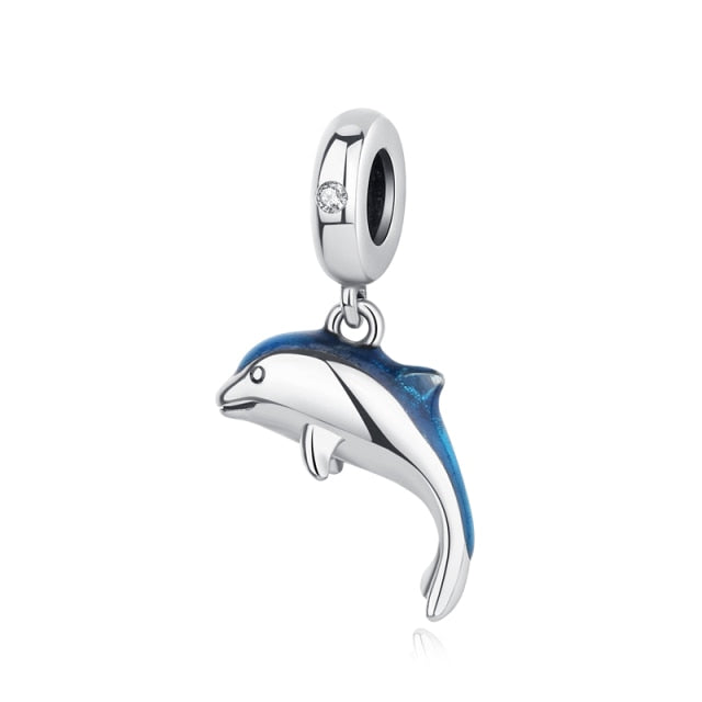 Bead Love Dog Paw Pendant Charms