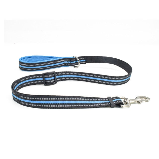 Reflective Mesh Dog Collars and Leash Set
