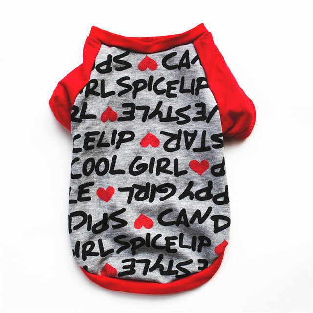 Fashion T-shirt Clothes for Small Dogs