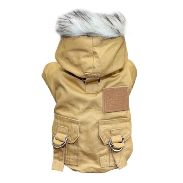 Pet Warm Jacket Winter Down Jacket Coat Cold Weather Dog Coat
