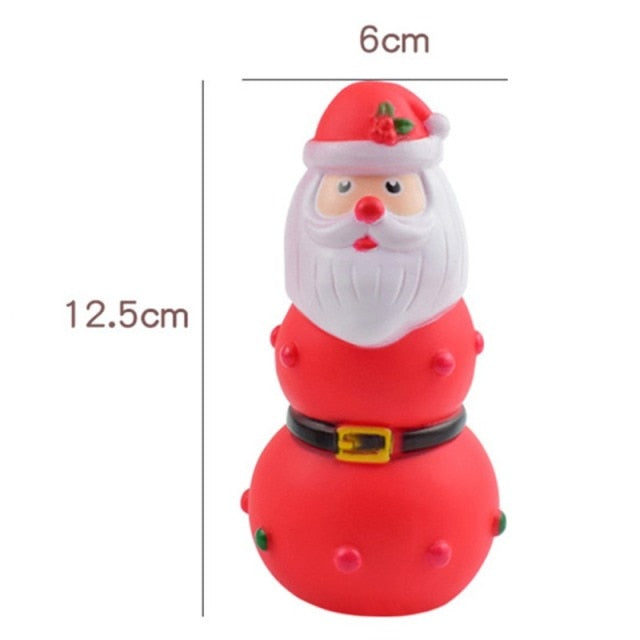 Rubber Squeaky Chew Toy Dogs Interactive Play