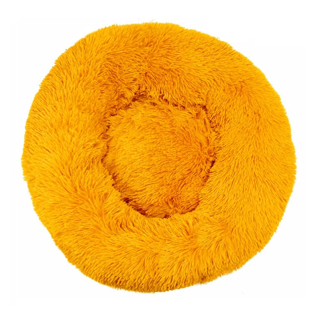 Long Plush Dog Bed Cushion House Pet - Dog Bed Supplies