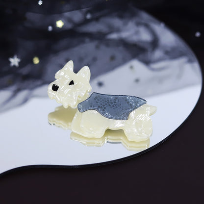 Cute Handmade Acrylic Dog Brooch Pins