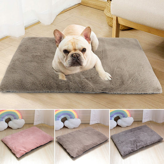 Thick Winter Bed Mat Warm Pet Sleeping Mats - Dog Bed Supplies