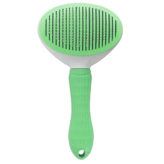 Pet Hair Removal Comb Automatic Non-slip Grooming Brush Pet Grooming