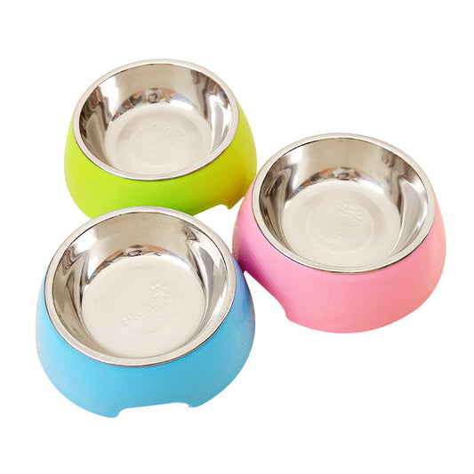 Dog Bowl Stainless Steel Food Water Feeder