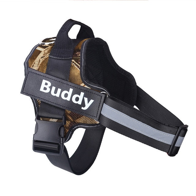 Personalized Dog Harness NO PULL Reflective - Dog Bed Supplies
